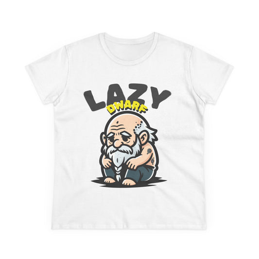 Lazy But Awake Women's Tee — Funny Casual Graphic Shirt