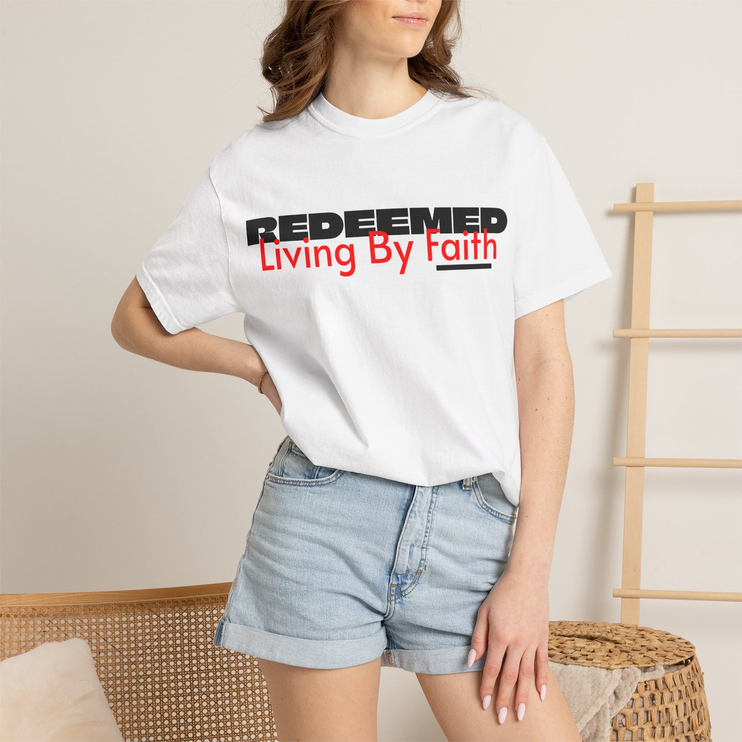 Redeemed "Living By Faith" T-Shirt