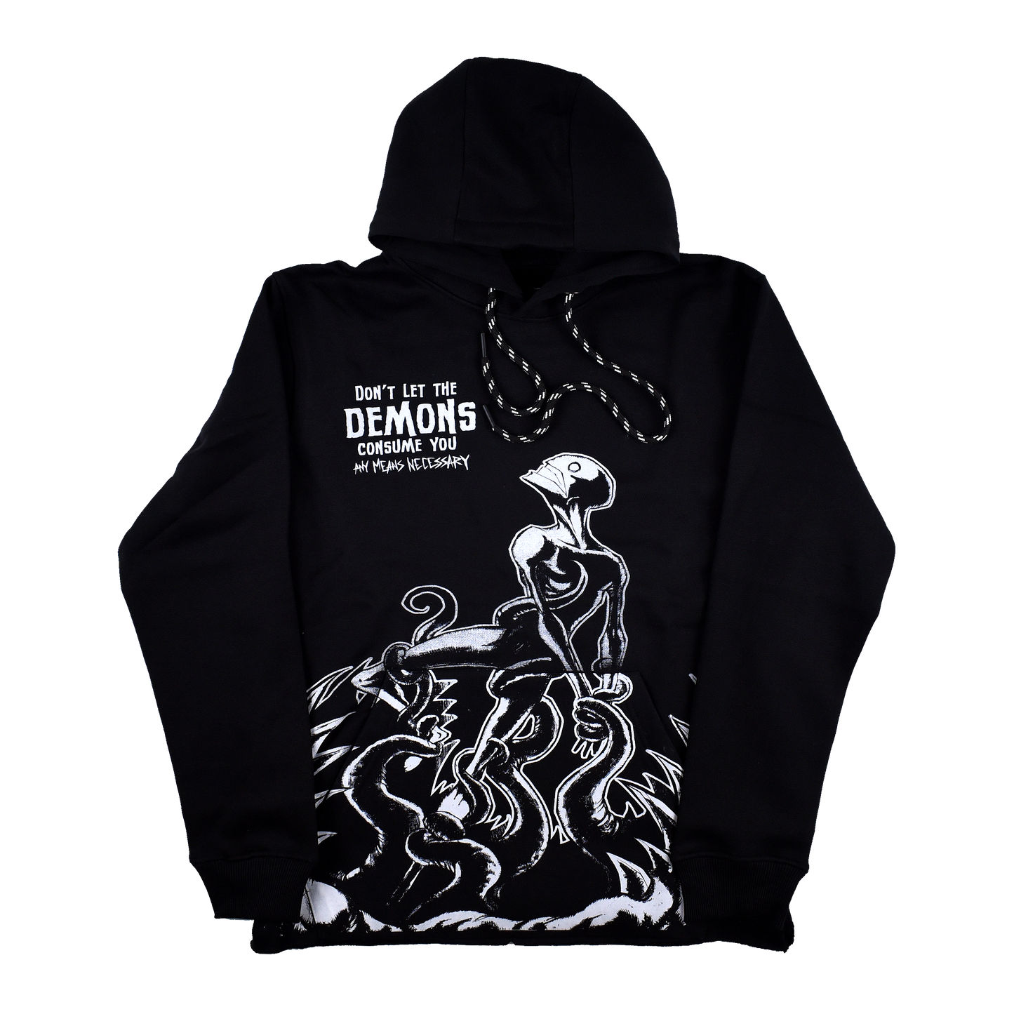 Consumed Pullover Hoodie Black