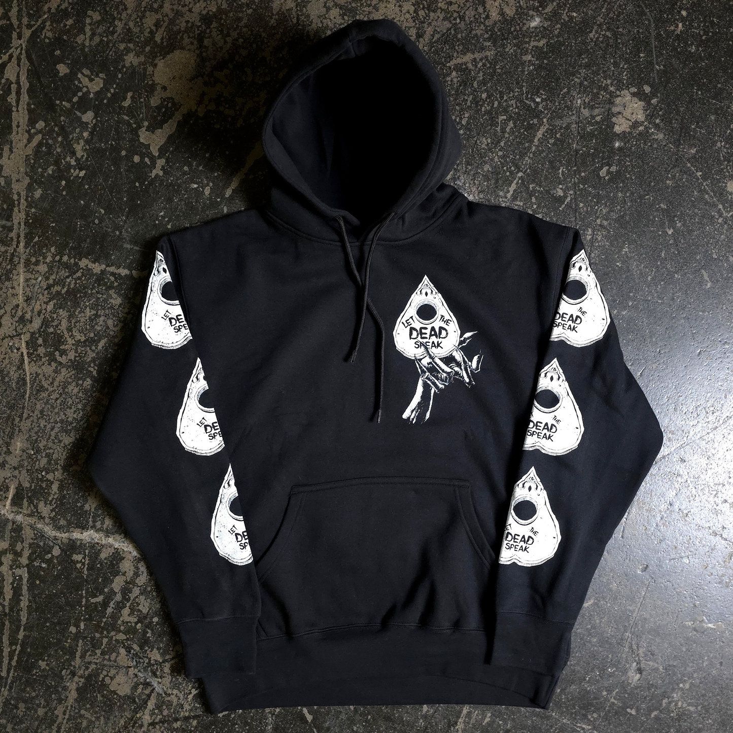 Ouija Pullover Hoodie Black
