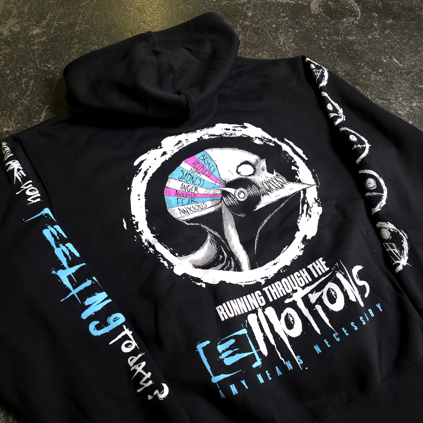 Running Emotions Pullover Hoodie