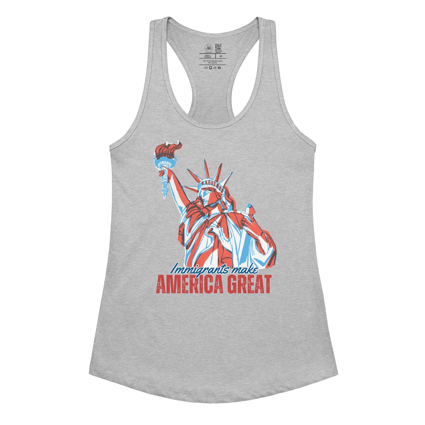 Immigrants Make America Great Racerback