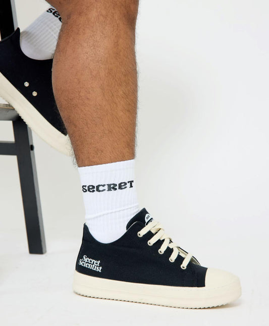 Secret Bubble Socks - White