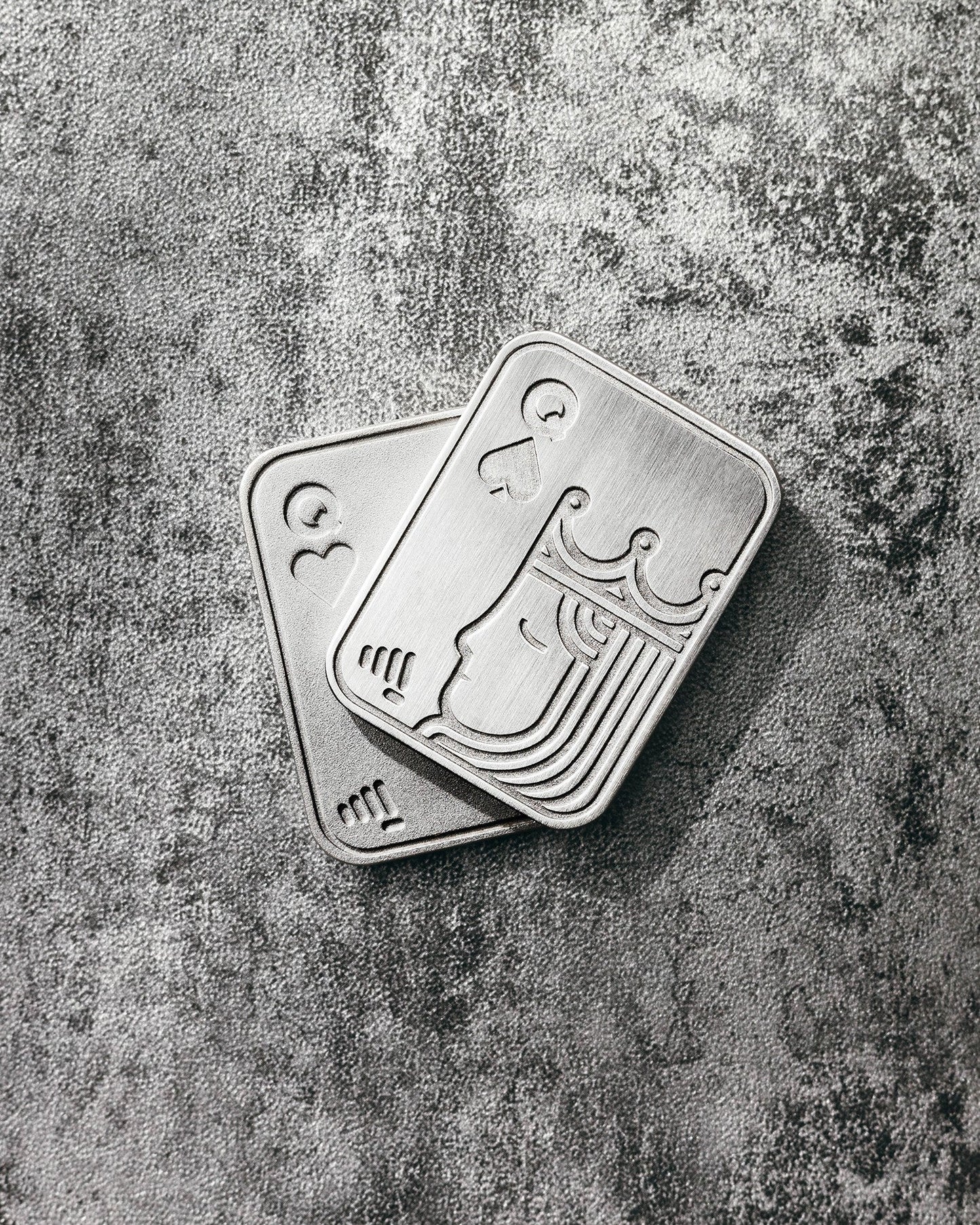 SHUFFLE POCKET QUEENS V2 (Satin Silver)
