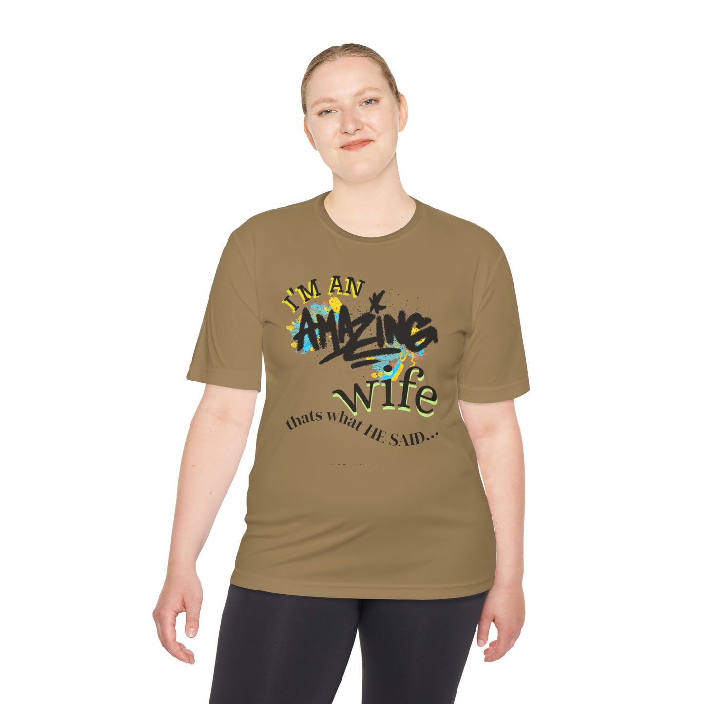 I'm an Amazing Wife Tee — Funny Wife T‑Shirt (“that’s what he said…”)
