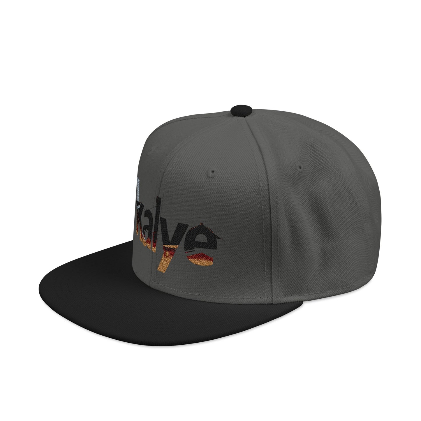 Kalye Cap - Embroidered 'Alive' Snapback Hat — Distressed Streetwear Cap