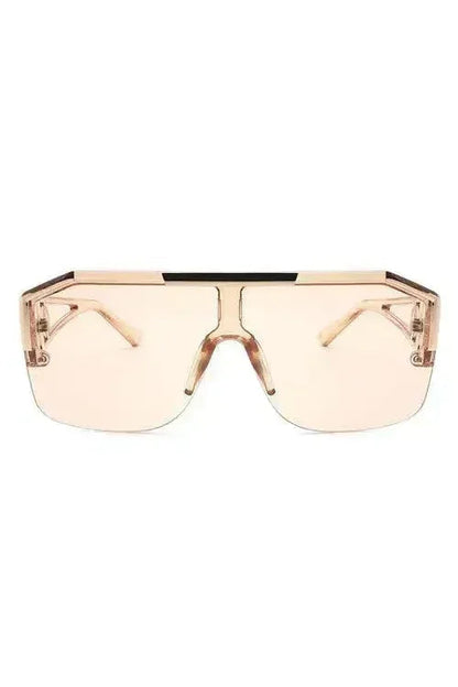 Square Oversize Retro Sunglasses - 100% UV Protection | Femstylo
