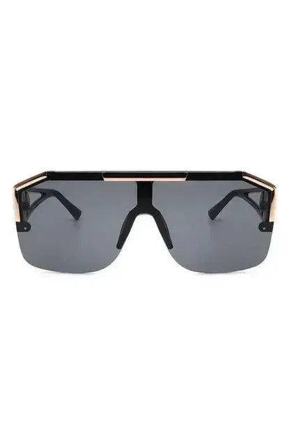 Square Oversize Retro Sunglasses - 100% UV Protection | Femstylo