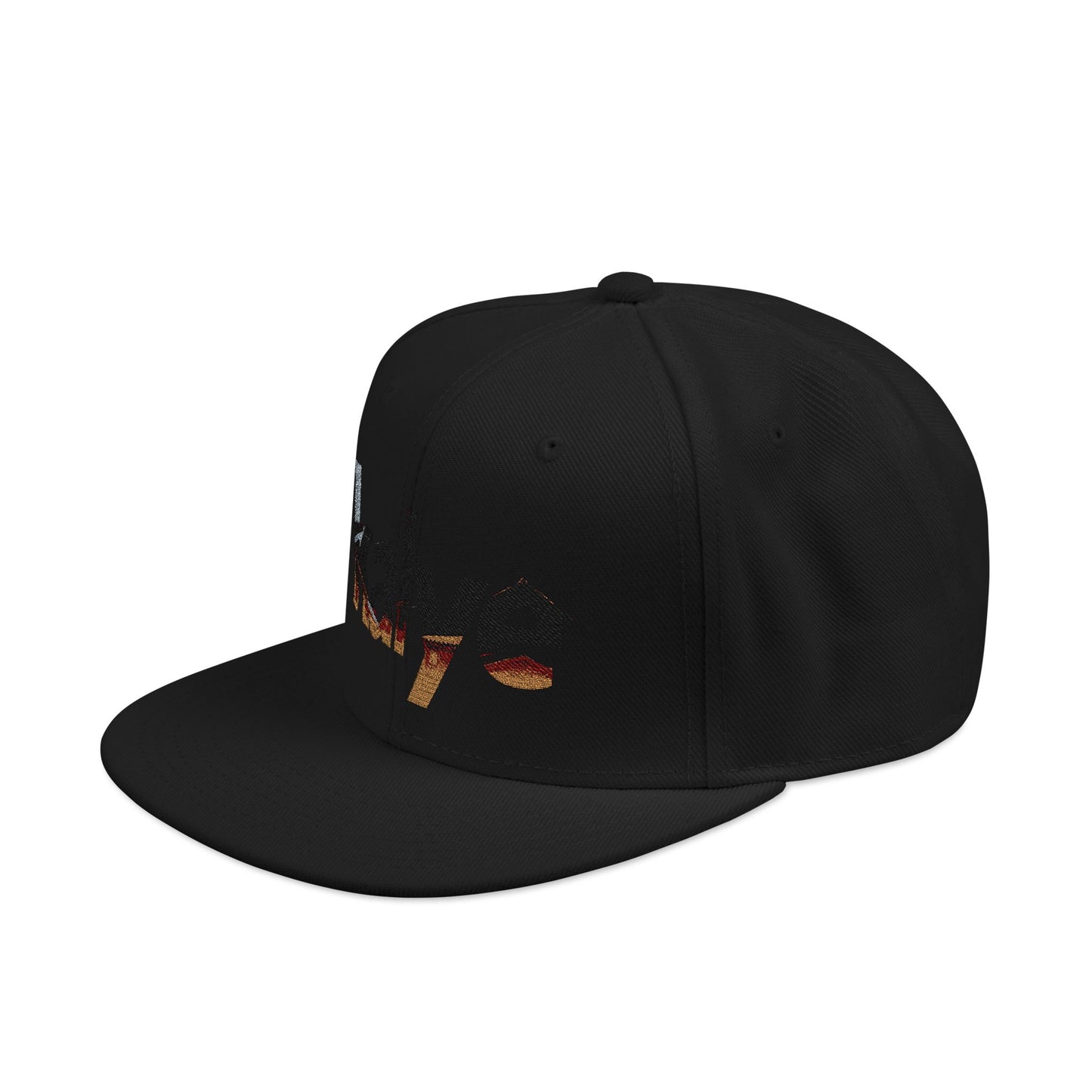Kalye Cap - Embroidered 'Alive' Snapback Hat — Distressed Streetwear Cap