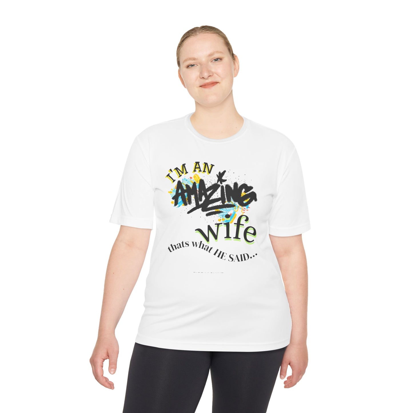 I'm an Amazing Wife Tee — Funny Wife T‑Shirt (“that’s what he said…”)