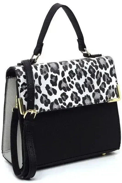 Vegan Leather Satchel - Top Handle Crossbody Bag | Femstylo