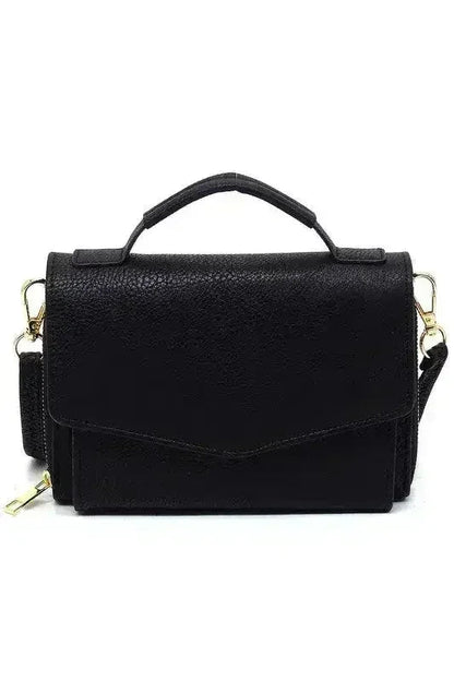 Vegan Leather Crossbody Bag - Compact Phone Organizer | Femstylo