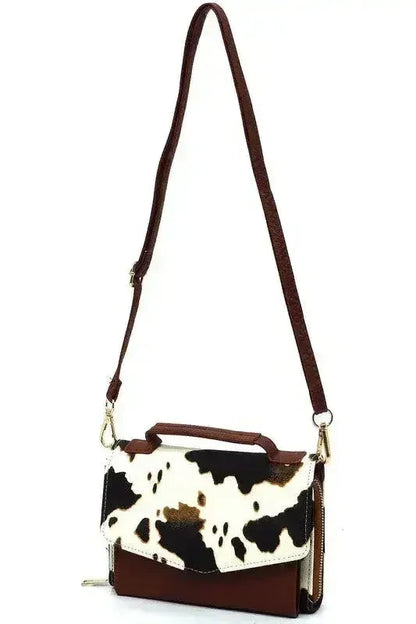 Vegan Leather Crossbody Bag - Compact Phone Organizer | Femstylo