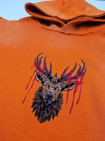 Trophy Pullover Hoodie Orange