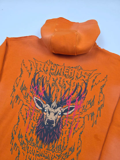 Trophy Pullover Hoodie Orange