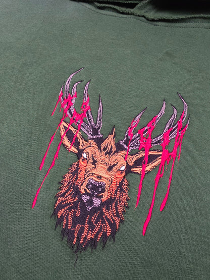 Trophy Pullover Hoodie Green