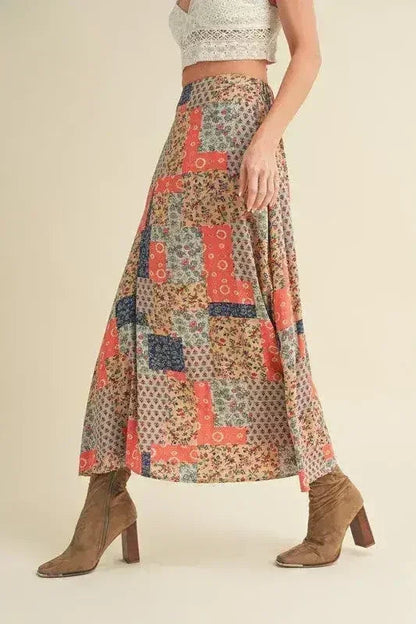 Bradyn Print Skirt