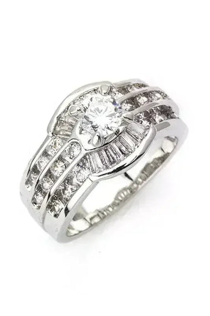 Cubic Zirconia Classic Ring