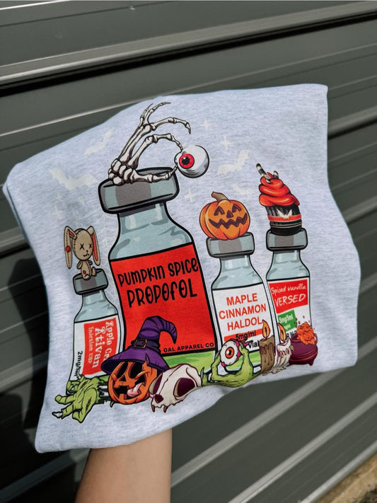 Halloween Pharmacology tee or sweatshirt