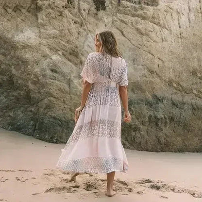 Fashion Spring Printing Dress Women