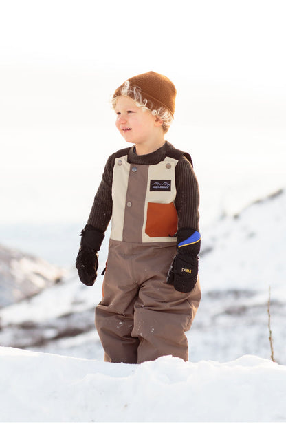 Waterproof Snow bib for youth and toddler