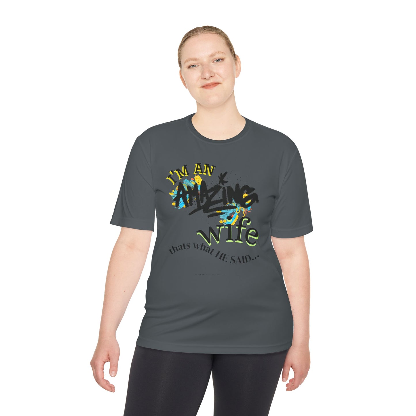 I'm an Amazing Wife Tee — Funny Wife T‑Shirt (“that’s what he said…”)