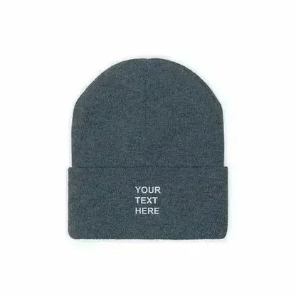 Customized with Your Own Text Knit Beanie | Femstylo