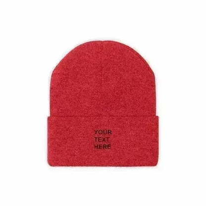 Customized with Your Own Text Knit Beanie | Femstylo