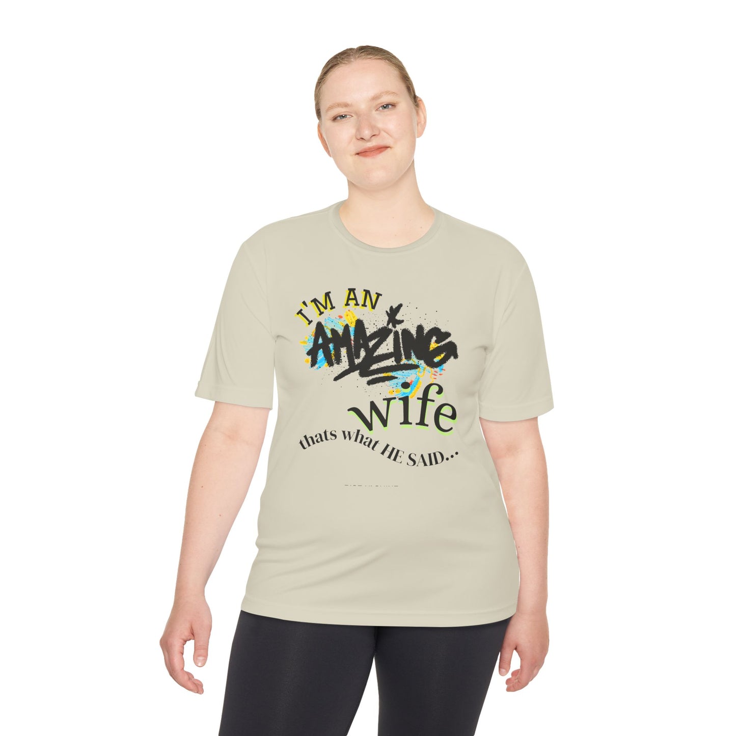 I'm an Amazing Wife Tee — Funny Wife T‑Shirt (“that’s what he said…”)