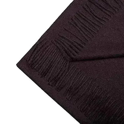 Great Natural Alpaca 100% baby alpaca scarf black color