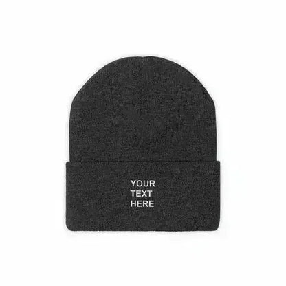 Customized with Your Own Text Knit Beanie | Femstylo