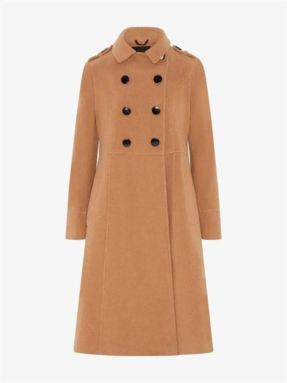 [PRE-ORDER] A-Line Double Breasted Coat