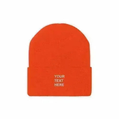 Customized with Your Own Text Knit Beanie | Femstylo