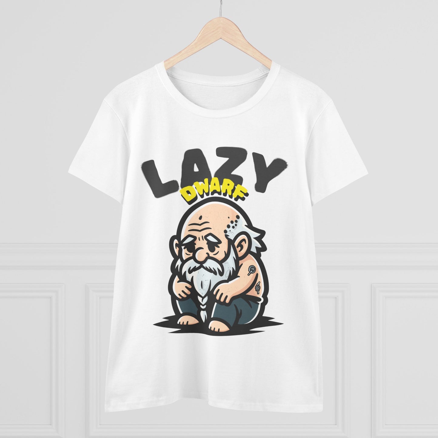 Lazy But Awake Women's Tee — Funny Casual Graphic Shirt