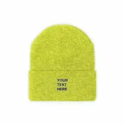 Customized with Your Own Text Knit Beanie | Femstylo