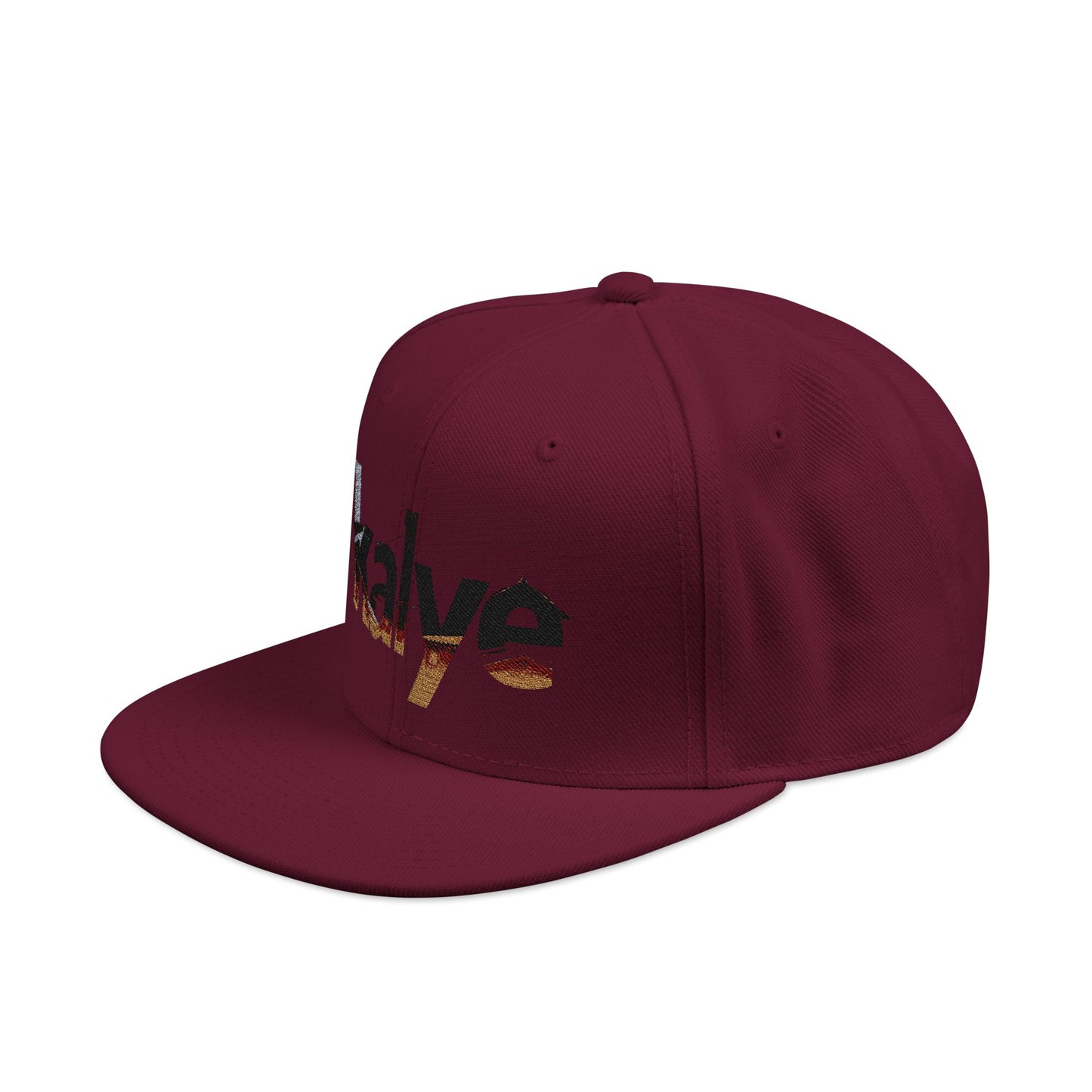 Kalye Cap - Embroidered 'Alive' Snapback Hat — Distressed Streetwear Cap