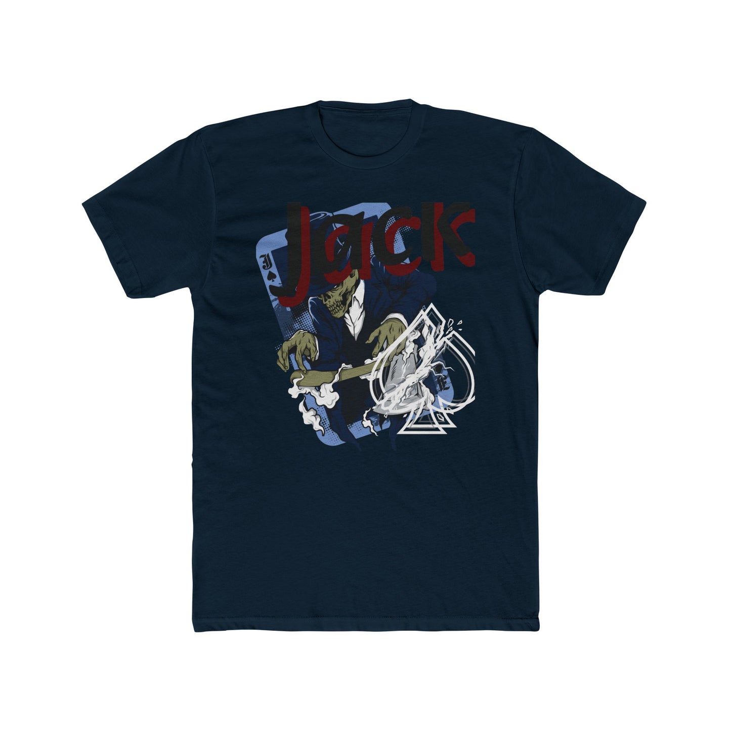 Jack tee - Unisex Cotton Crew Tee