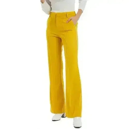 Sequined Blazer Yellow Jacket - Sparkling Office Coat | Femstylo