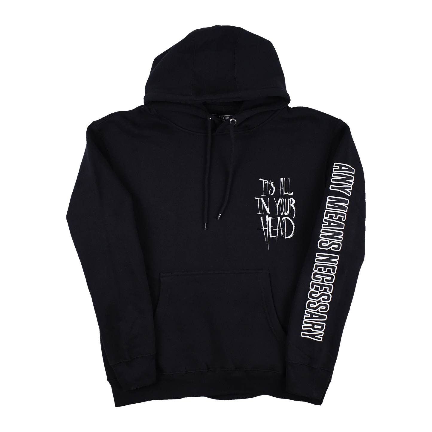 It's All In Your Head Pullover Hoodie Black