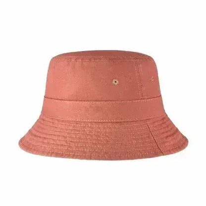 Canvas Bucket Hat - Washed Cotton Moldable Brim - UPF Sun Protection