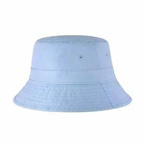 Canvas Bucket Hat - Washed Cotton Moldable Brim - UPF Sun Protection