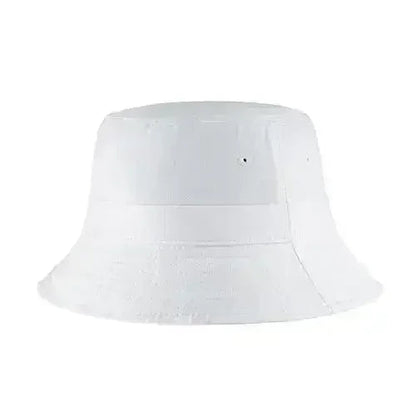 Canvas Bucket Hat - Washed Cotton Moldable Brim - UPF Sun Protection
