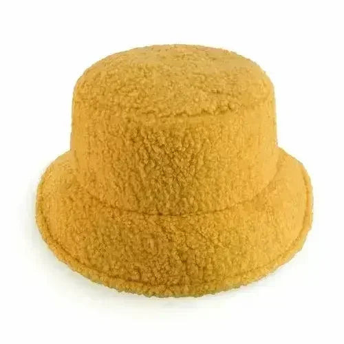🧸 ChoKoLids Sherpa Bucket Hat – Soft Comfort Meets Sun Protection