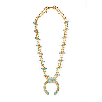 Southwestern Squash Blossom Necklace