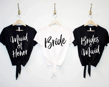 WEDDING Crop Top Shirts with Front Ties