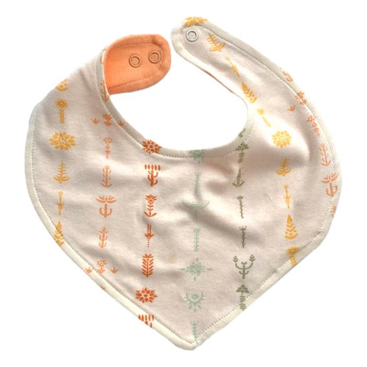 GOTS Certified Organic Cotton Bib - Boho Floral