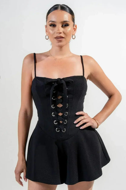 Stretch Woven Jumpsuit