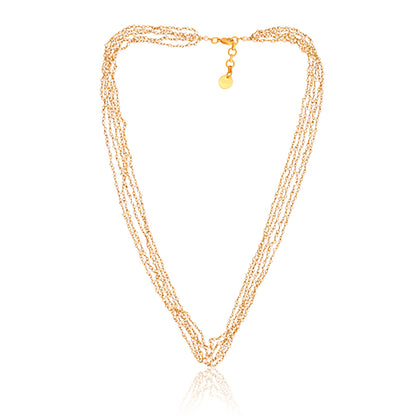 Stay Golden Necklace - Pearl