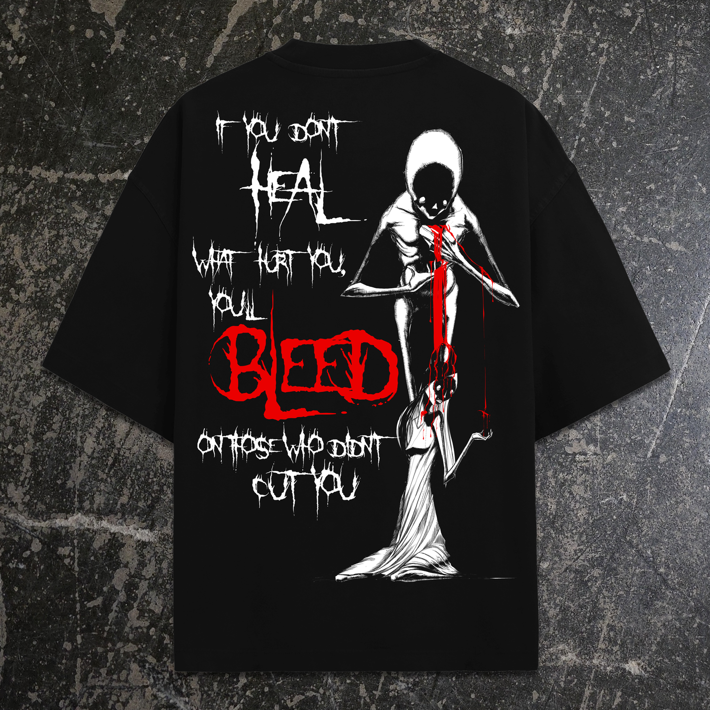 Don't Heal T-Shirt Black