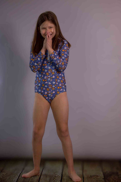 flowers swimsuit